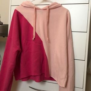 Cropped hoodie